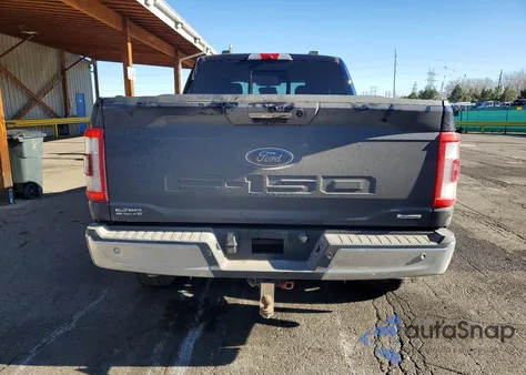 2022 Ford F150 Supercrew z USA, uszkodzony, nr VIN 1FTFW1E86NFB13792